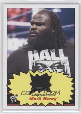 2012 Topps Heritage WWE - Swatch Relics #_MAHE - Mark Henry