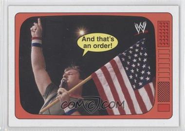 2012 Topps Heritage WWE - The Superstars Speak #20 - Sgt. Slaughter