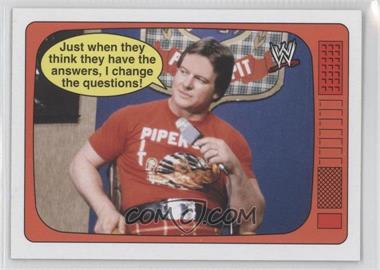 2012 Topps Heritage WWE - The Superstars Speak #6 - Roddy Piper