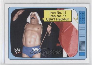 2012 Topps Heritage WWE - The Superstars Speak #9 - The Iron Sheik