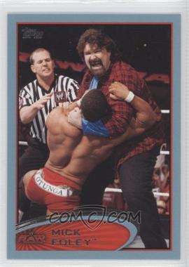 2012 Topps WWE - [Base] - Blue #7 - Mick Foley