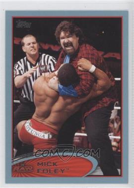 2012 Topps WWE - [Base] - Blue #7 - Mick Foley