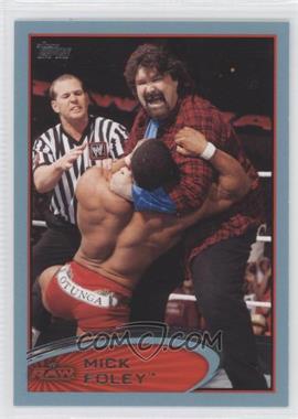 2012 Topps WWE - [Base] - Blue #7 - Mick Foley