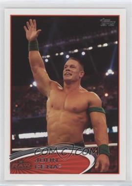 2012 Topps WWE - [Base] #1 - John Cena