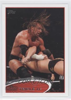 2012 Topps WWE - [Base] #47 - Triple H