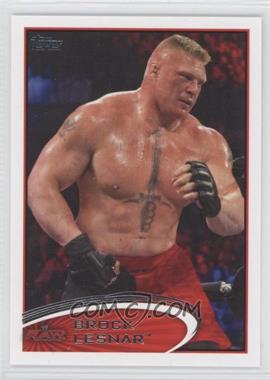 2012 Topps WWE - [Base] #5 - Brock Lesnar