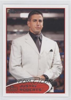 2012 Topps WWE - [Base] #77 - Justin Roberts