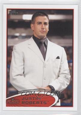 2012 Topps WWE - [Base] #77 - Justin Roberts