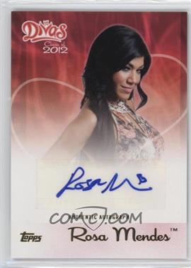 2012 Topps WWE - Divas Class of 2012 - Autographs #_ROME - Rosa Mendes