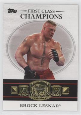 2012 Topps WWE - First Class Champions #13 - Brock Lesnar