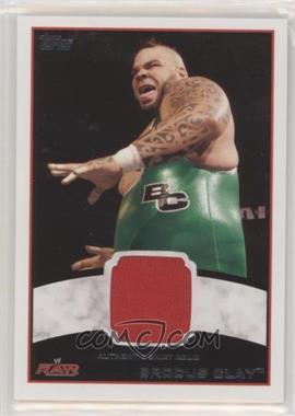 2012 Topps WWE - Shirt Relics #_BRCL - Brodus Clay