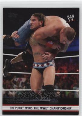 2012 Topps WWE - Top Class Matches: Punk's Picks #6 - CM Punk