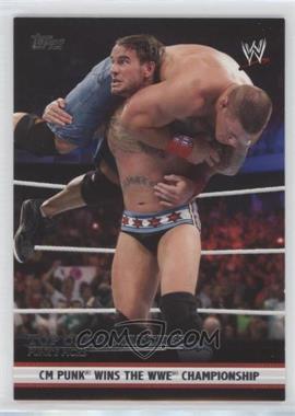 2012 Topps WWE - Top Class Matches: Punk's Picks #6 - CM Punk