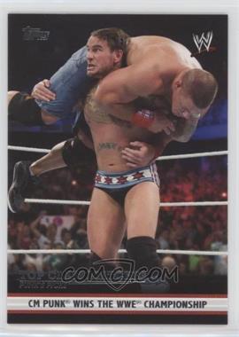 2012 Topps WWE - Top Class Matches: Punk's Picks #6 - CM Punk