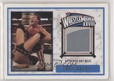 2012 Topps WWE - Wrestlemania XXVIII Mat Relics #_CHJE - Chris Jericho