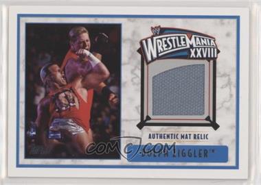 2012 Topps WWE - Wrestlemania XXVIII Mat Relics #_DOZI - Dolph Ziggler