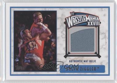 2012 Topps WWE - Wrestlemania XXVIII Mat Relics #_DOZI - Dolph Ziggler