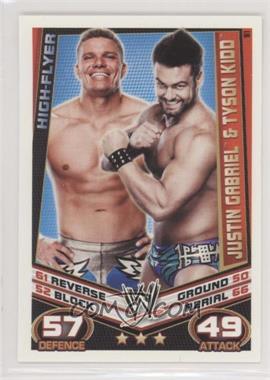 2012 Topps WWE Slam Attax Rebellion - [Base] #181 - Justin Gabriel, Tyson Kidd