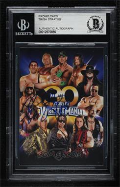 2013-14 DK WWE Book Promos - [Base] #_NoN - 30 Years of Wrestlemania (John Cena, Triple H, Undertaker, The Rock, Steve Austin, Shawn Michaels, Bret Hart, Ric Flair, Ultimate Warrior, Randy Savage, Andre the Giant, Hulk Hogan) [BAS BGS Authentic]