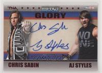 Chris Sabin, AJ Styles #/50