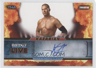 2013 TRISTAR TNA Impact Wrestling Live - Autographs - Gold #L36 - Kazarian /99