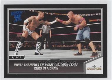 2013 Topps Best of WWE - [Base] - Blue #51 - CM Punk, John Cena