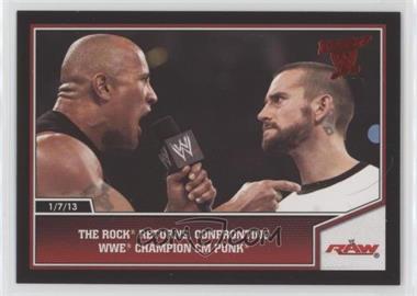2013 Topps Best of WWE - [Base] #78 - The Rock, CM Punk
