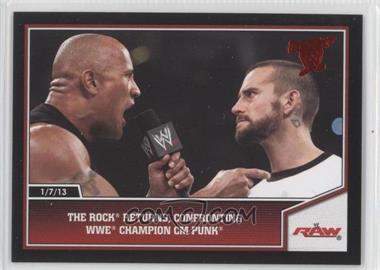 2013 Topps Best of WWE - [Base] #78 - The Rock, CM Punk