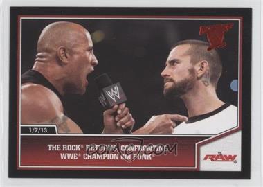 2013 Topps Best of WWE - [Base] #78 - The Rock, CM Punk