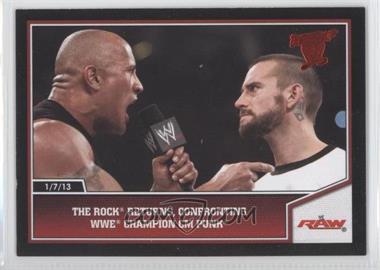 2013 Topps Best of WWE - [Base] #78 - The Rock, CM Punk