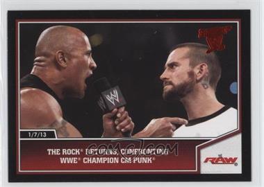 2013 Topps Best of WWE - [Base] #78 - The Rock, CM Punk