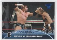 Triple H vs. Shawn Michaels