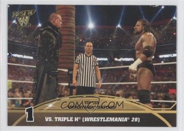 2013 Topps Best of WWE - Top Ten of the Modern Era - Undertaker Matches #1 - Undertaker, Triple H