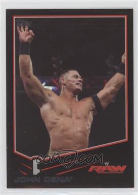 2013 Topps WWE - [Base] - Black #18 - John Cena