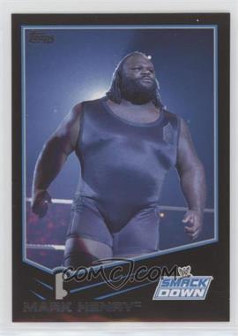 2013 Topps WWE - [Base] - Black #69 - Mark Henry