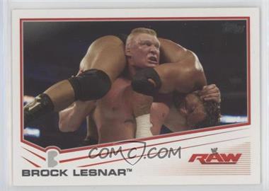 2013 Topps WWE - [Base] #5 - Brock Lesnar [EX to NM]