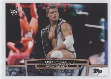 2013 Topps WWE - Triple Threat - 3 #TT13-3 - Cody Rhodes - Courtesy of COMC.com