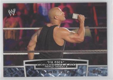 2013 Topps WWE - Triple Threat Tier 2 #TT27-2 - The Rock