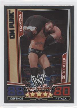 2013 Topps WWE Slam Attax Superstars - [Base] #29 - CM Punk