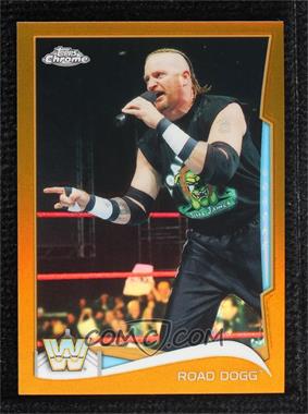 2014 Topps Chrome WWE - [Base] - Gold Refractor #108 - Road Dogg Jesse James /50