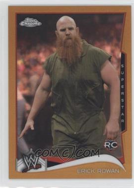 2014 Topps Chrome WWE - [Base] - Gold Refractor #19 - Erick Rowan /50