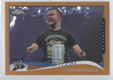 2014 Topps Chrome WWE - [Base] - Gold Refractor #70 - Hornswoggle /50