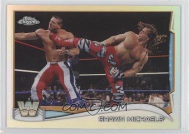 2014 Topps Chrome WWE - [Base] - Refractor #109 - Shawn Michaels