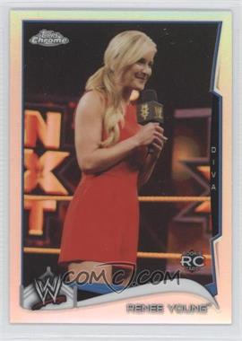 2014 Topps Chrome WWE - [Base] - Refractor #83 - Renee Young