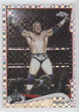 2014 Topps Chrome WWE - [Base] - X-Fractor #51 - Triple H