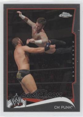 2014 Topps Chrome WWE - [Base] #12 - CM Punk