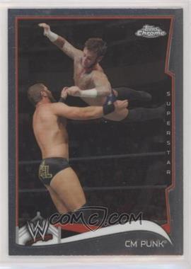 2014 Topps Chrome WWE - [Base] #12 - CM Punk