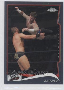 2014 Topps Chrome WWE - [Base] #12 - CM Punk