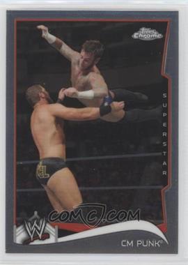 2014 Topps Chrome WWE - [Base] #12 - CM Punk