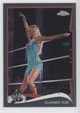 2014 Topps Chrome WWE - [Base] #48 - Summer Rae